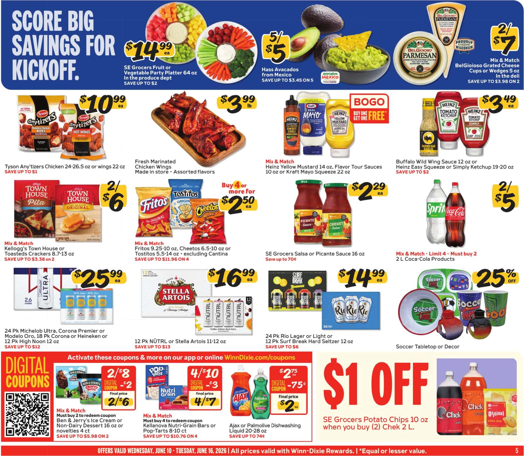 Winn Dixie Weekly Ad Deals June 10 – 16, 2026 - Image 1 June 10 – 16
