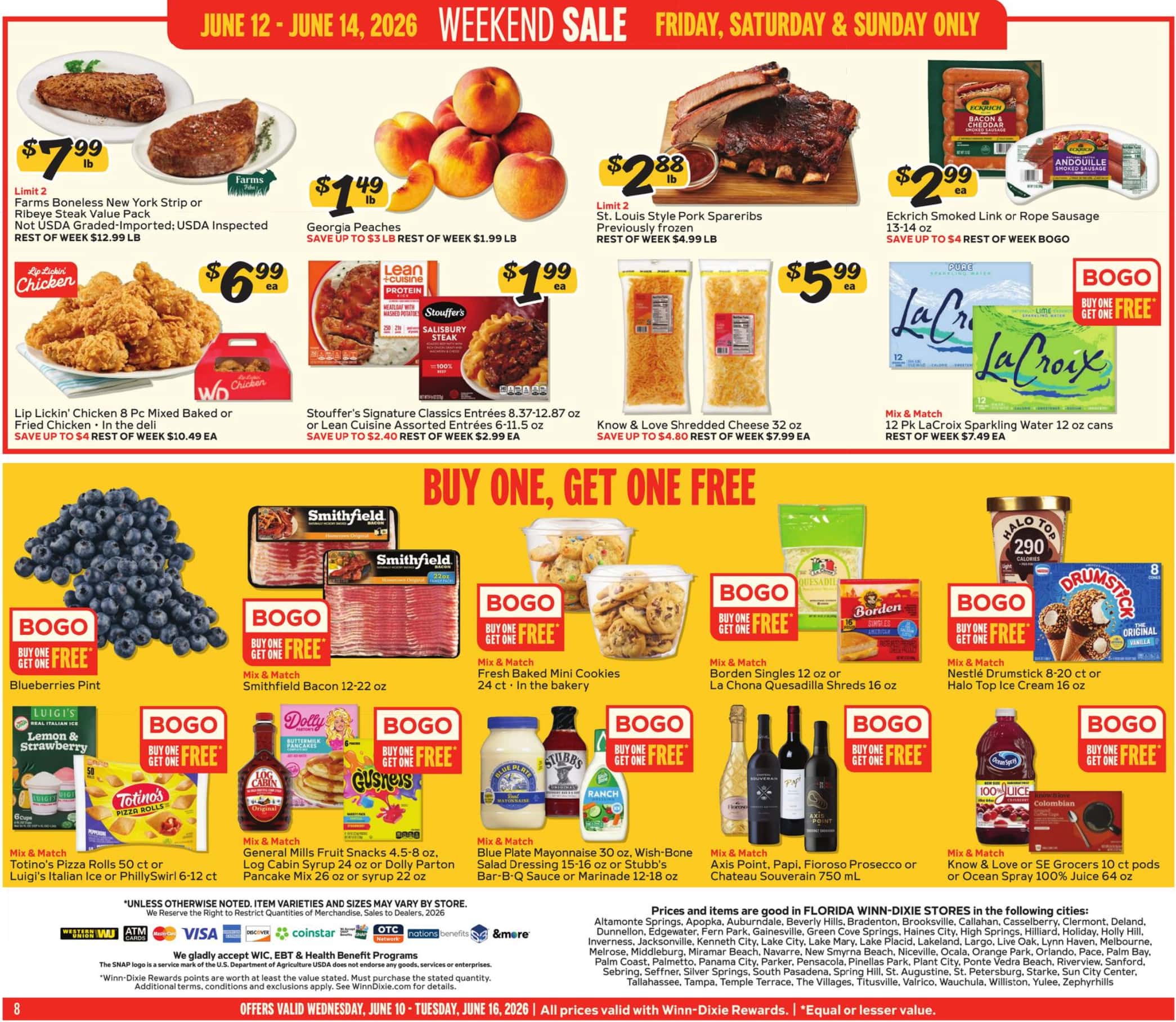 Winn Dixie Weekly Ad Deals June 10 – 16, 2026 - Image 1 June 10 – 16