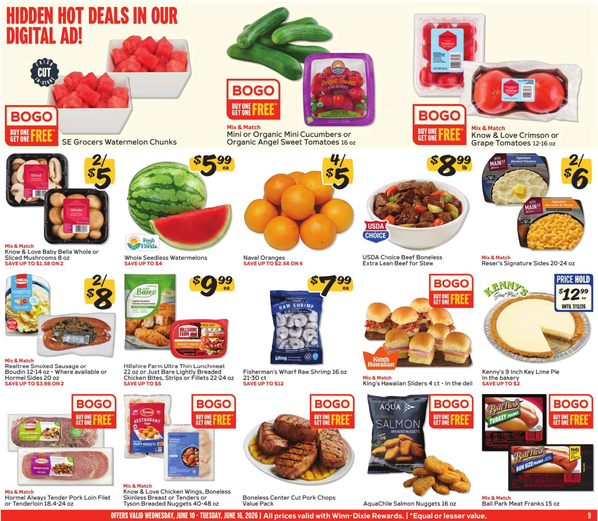 Winn Dixie Weekly Ad Deals June 10 – 16, 2026 - Image 2 June 10 – 16