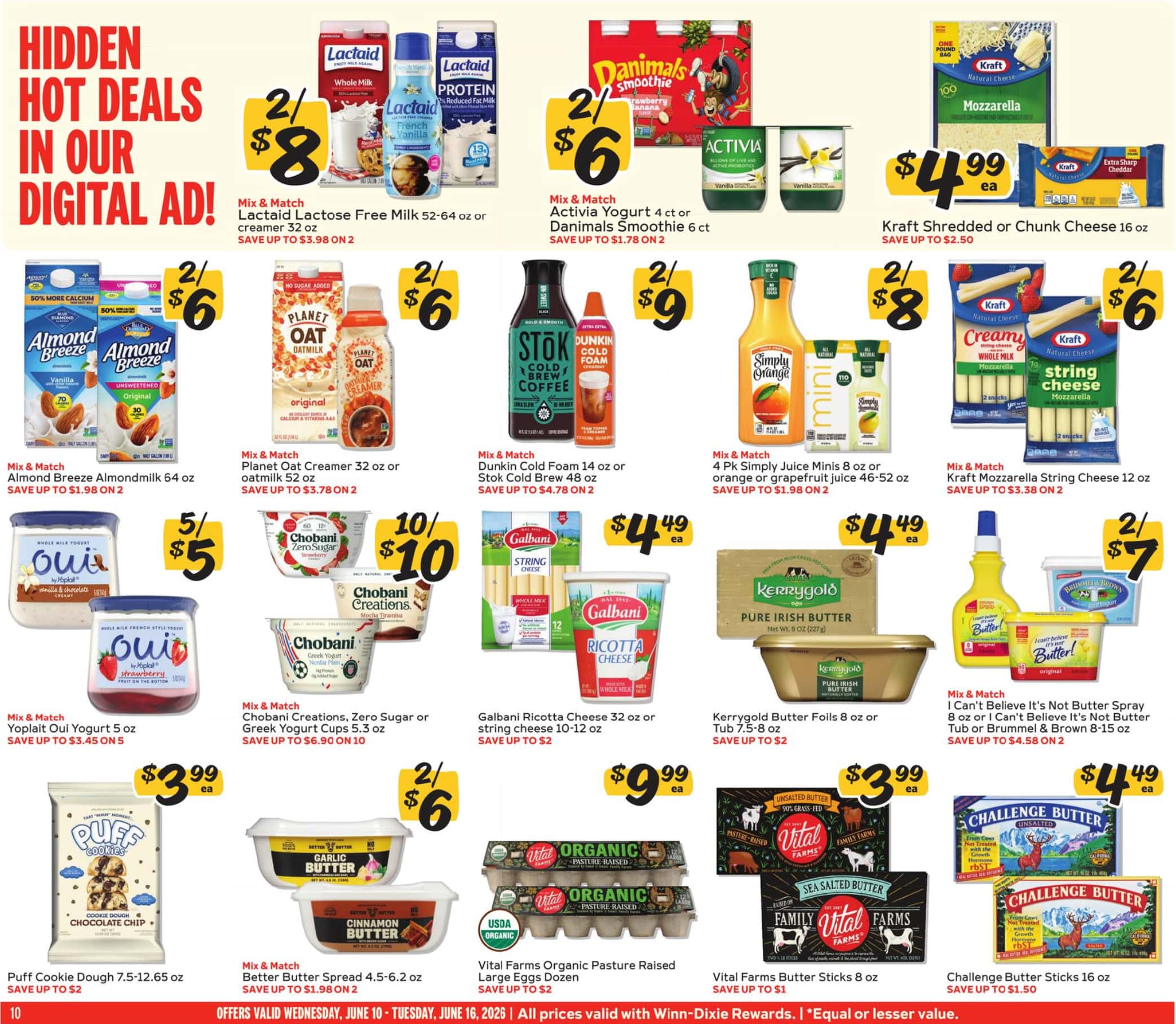 Winn Dixie Weekly Ad Deals June 10 – 16, 2026 - Image 1 June 10 – 16