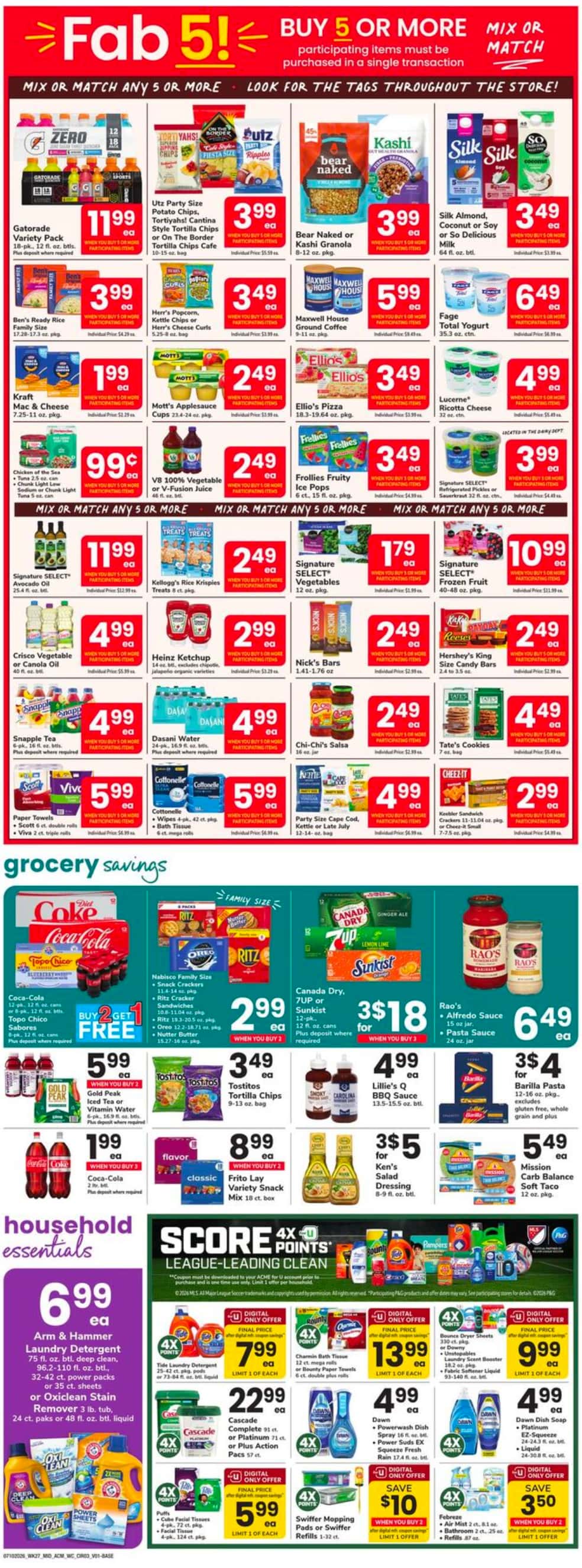 Acme Weekly Ad Deals July 17 - 23, 2026 - Image 1 July 10 - 16