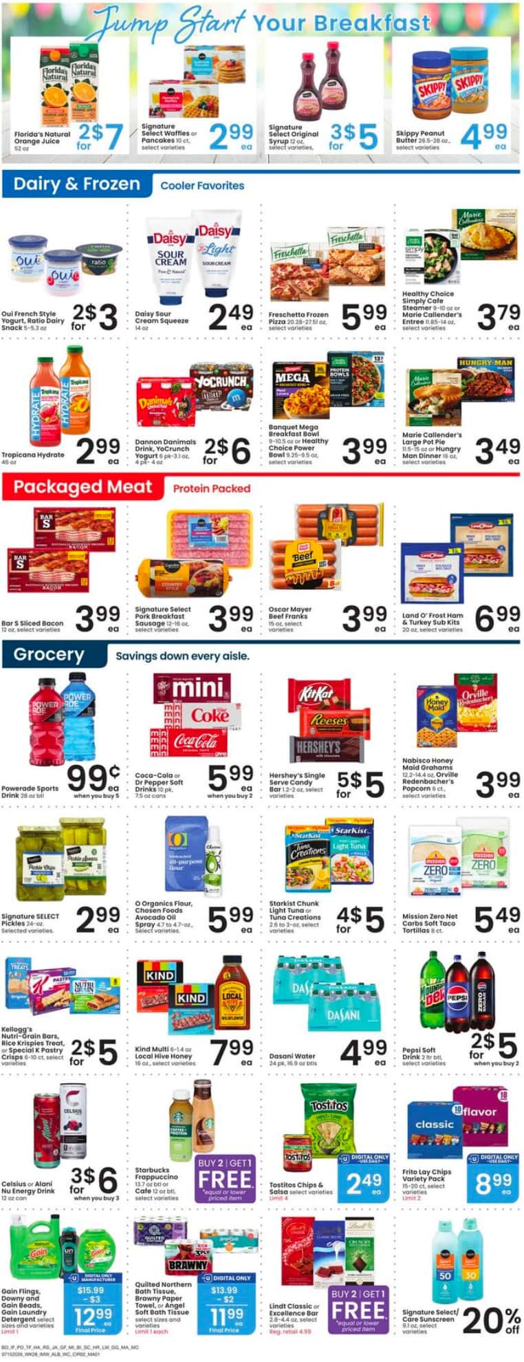 Albertsons Weekly Ad Deals July 22 - 28, 2026 - Image 2 July 15 - 21