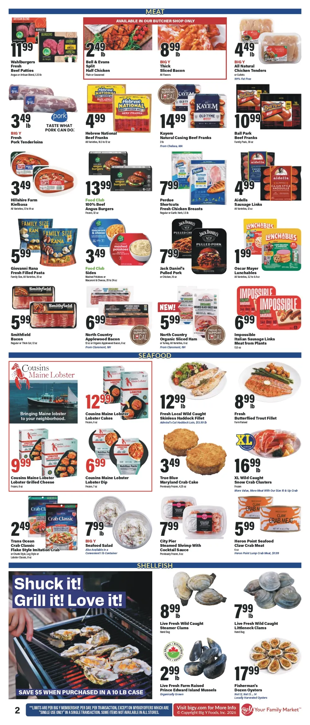 Big Y Weekly Ad July 23 - 29, 2026 - Image 1 July 16 - 22