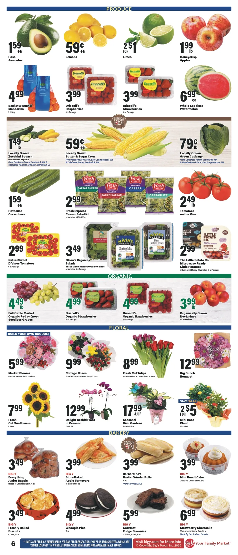Big Y Weekly Ad July 23 - 29, 2026 - Image 1 July 16 - 22