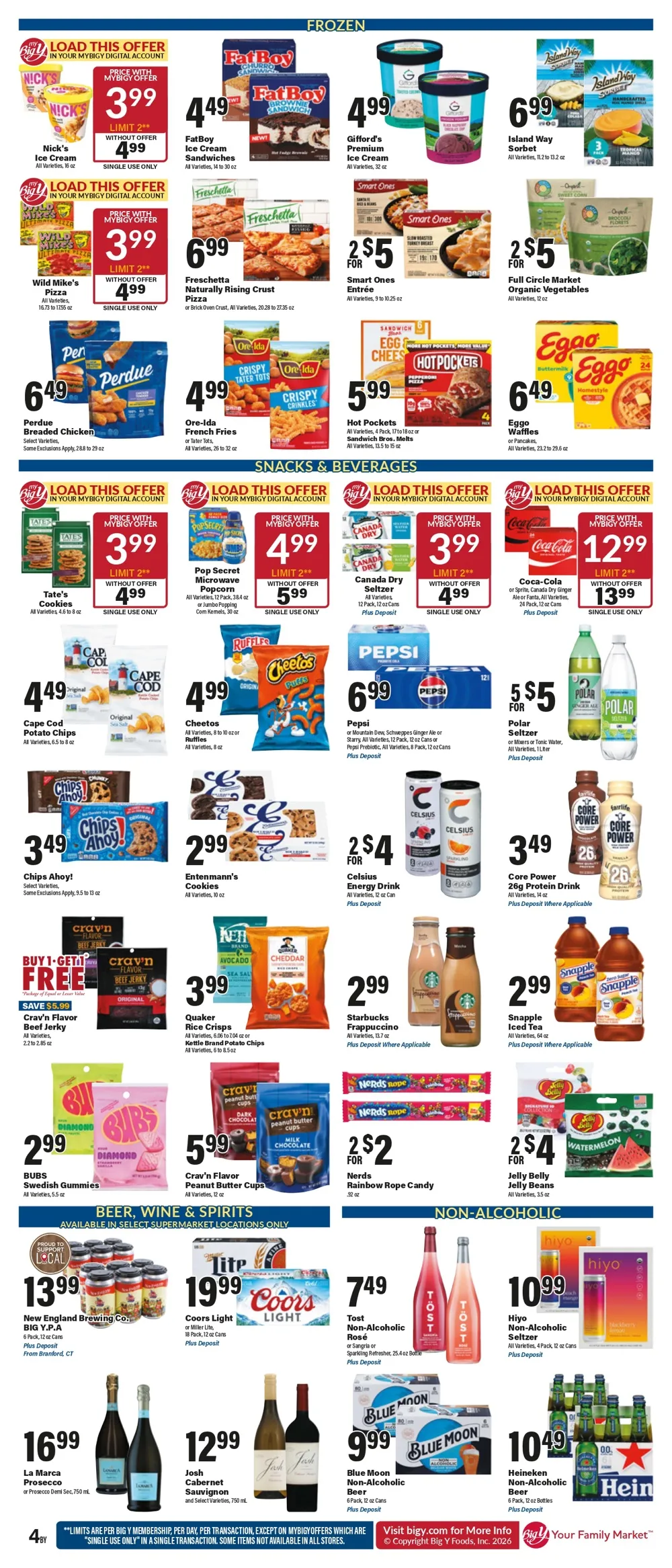 Big Y Weekly Ad July 23 - 29, 2026 - Image 1 July 9 - 15