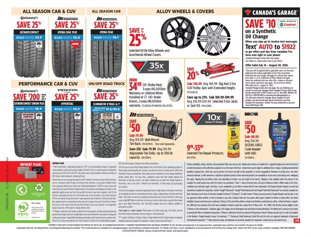 Canadian Tire Flyer July 23 - 29, 2026 - Image 1 July 23 - 29