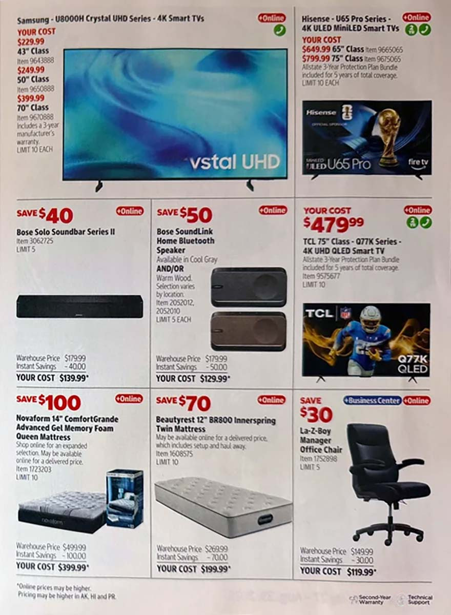Costco Weekly Ad Deals July 27 – August 23, 2026 - Image 2 July 27 - August 23