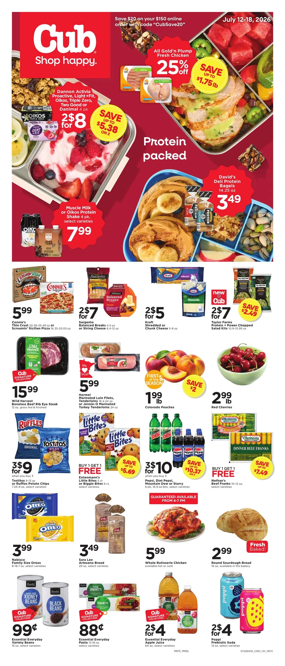 Cub Weekly Ad Deals July 19 - 25, 2026 - Image 1 July 12 - 18
