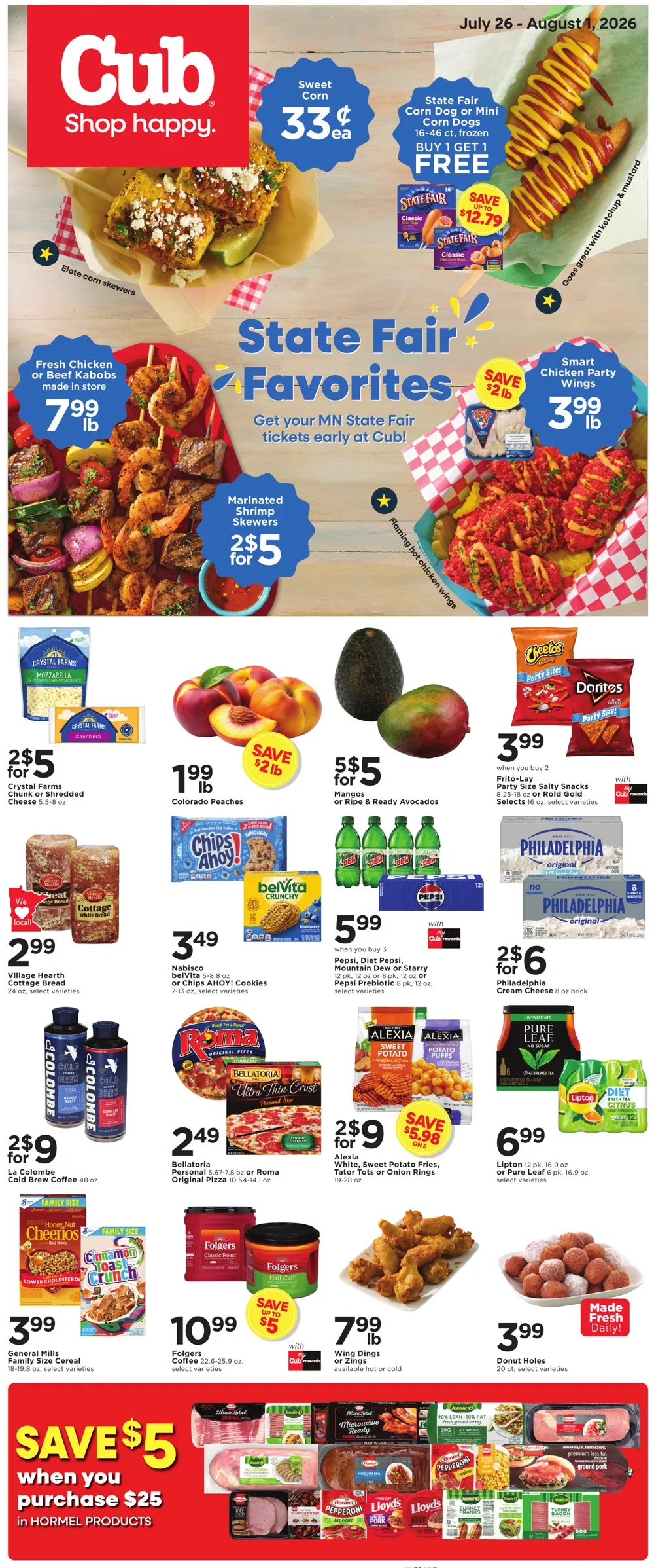 Cub Weekly Ad Deals July 26 - August 1, 2026 - Image 1 July 26 - August 1