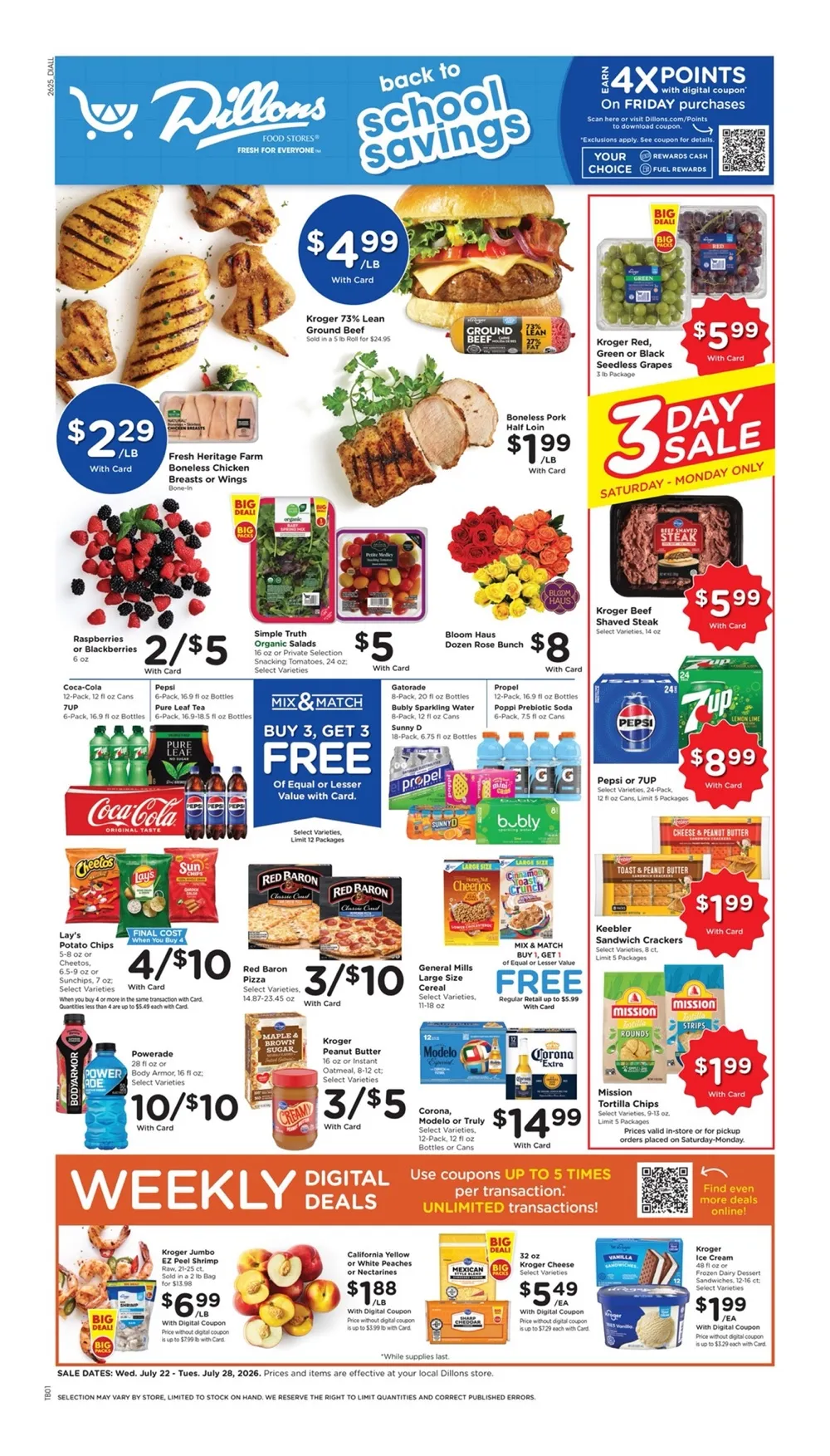 Dillons Weekly Ad Deals July 22 - 28, 2026 - Image 1 July 22 - 28
