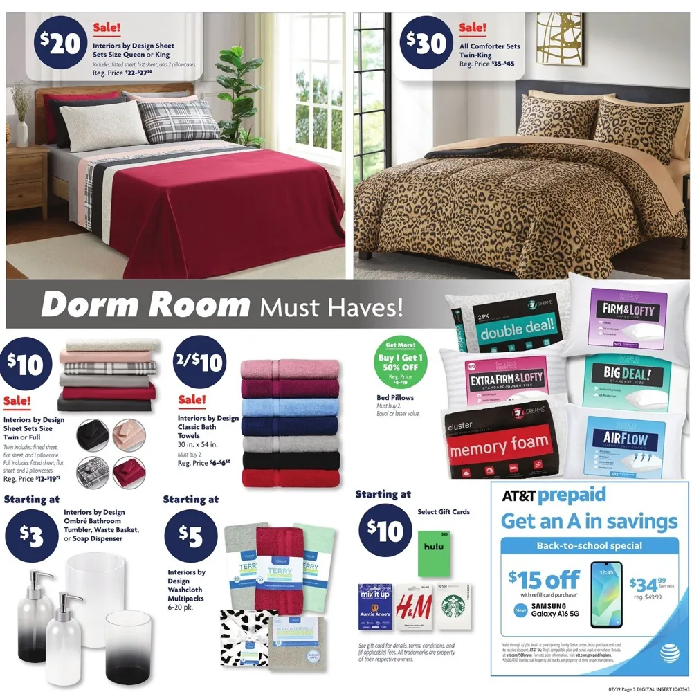Family Dollar Weekly Ad July 19 - 25, 2026 - Image 1 July 19 - 25