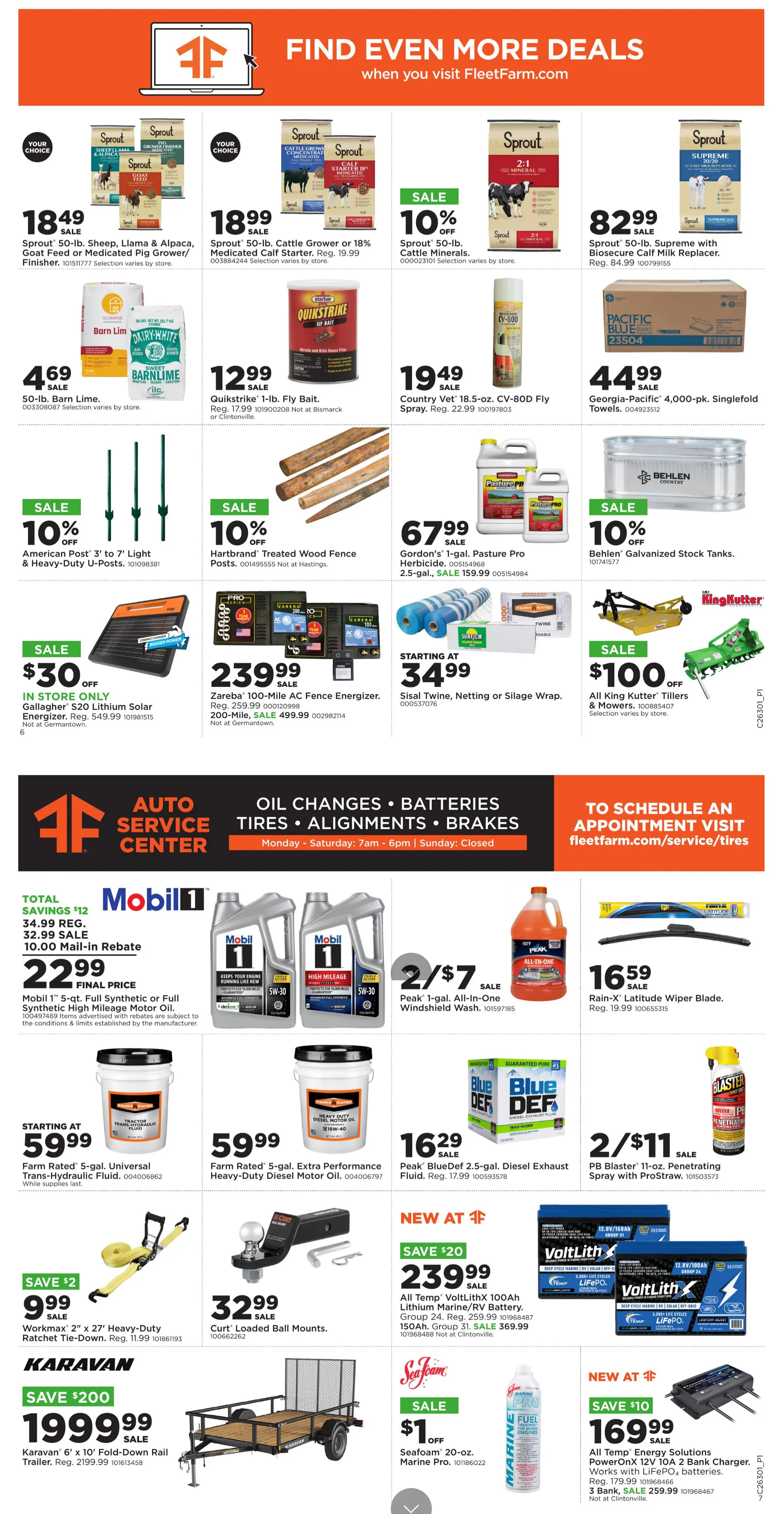 Fleet Farm Weekly Ad July 20 - 26, 2026 - Image 1 July 20 - 26