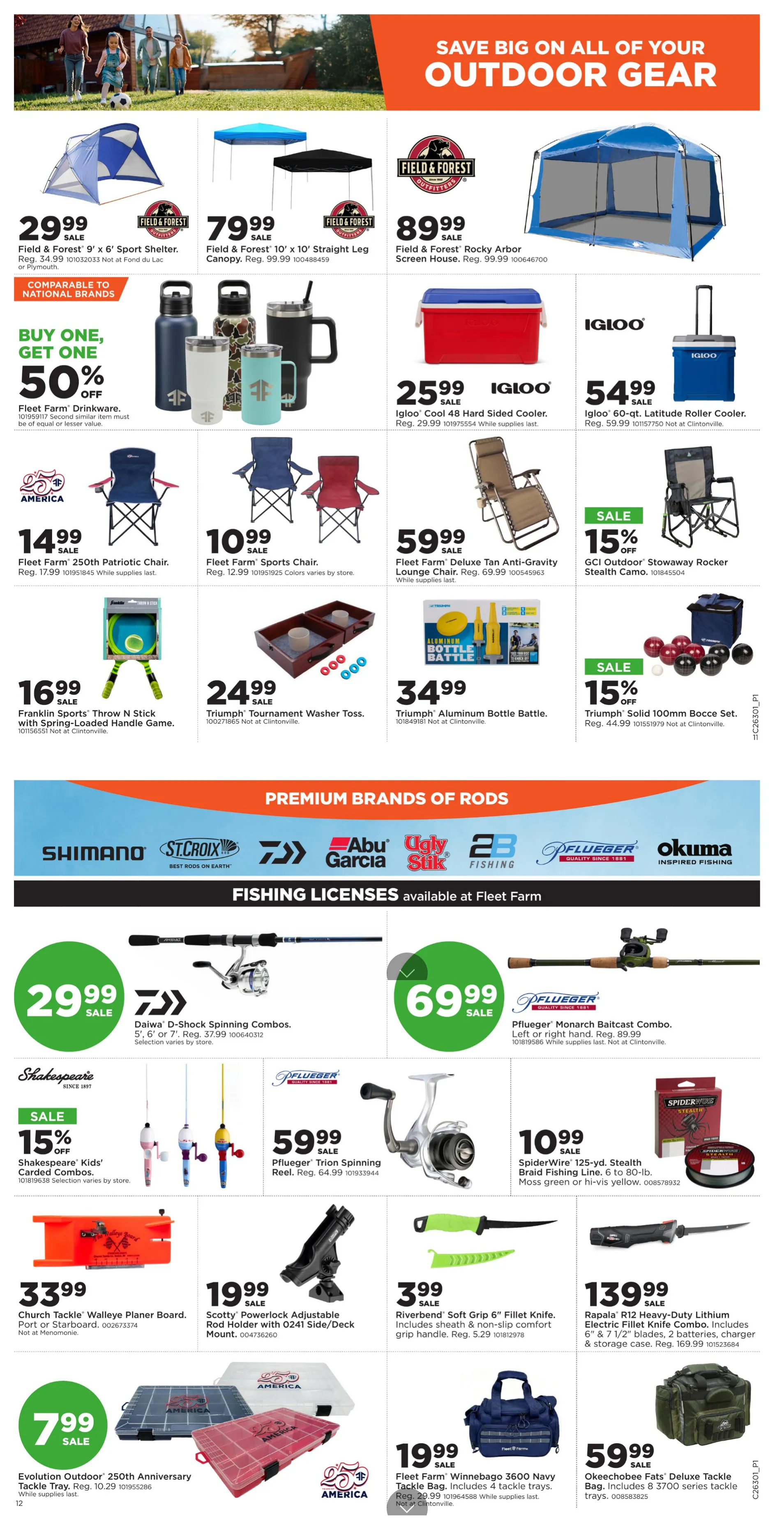 Fleet Farm Weekly Ad July 20 - 26, 2026 - Image 1 July 20 - 26