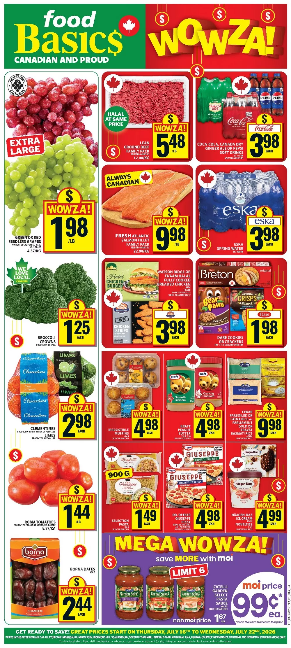 Food Basics Flyer July 23 - 29, 2026 - Image 1 July 16 - 22