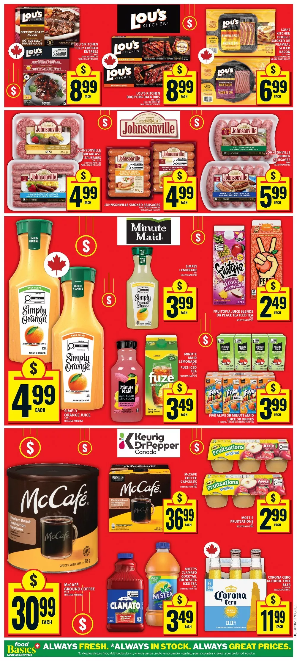 Food Basics Flyer July 23 - 29, 2026 - Image 1 July 16 - 22
