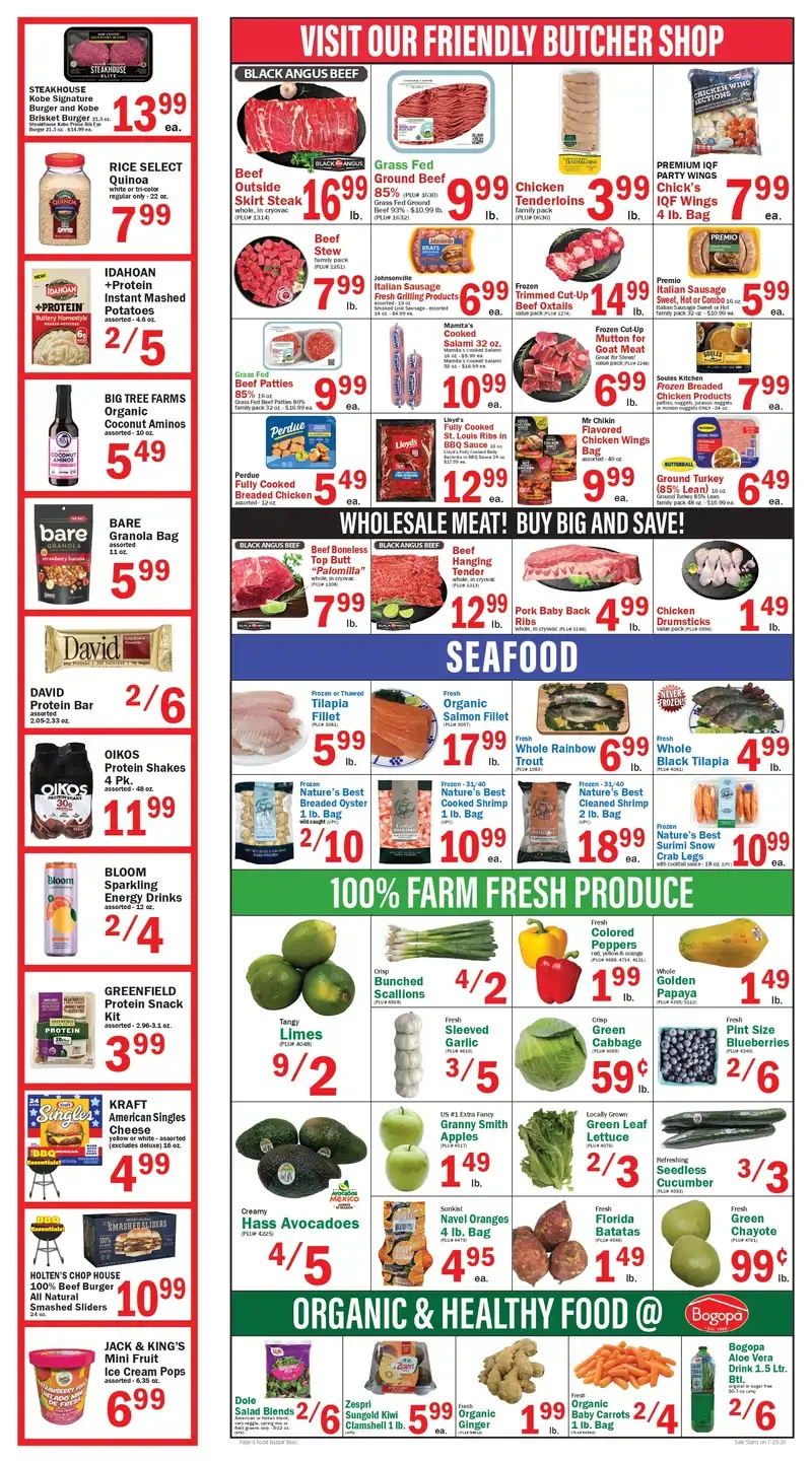 Food Bazaar Weekly Ad Deals July 23 - 29, 2026 - Image 2 July 23 - 29