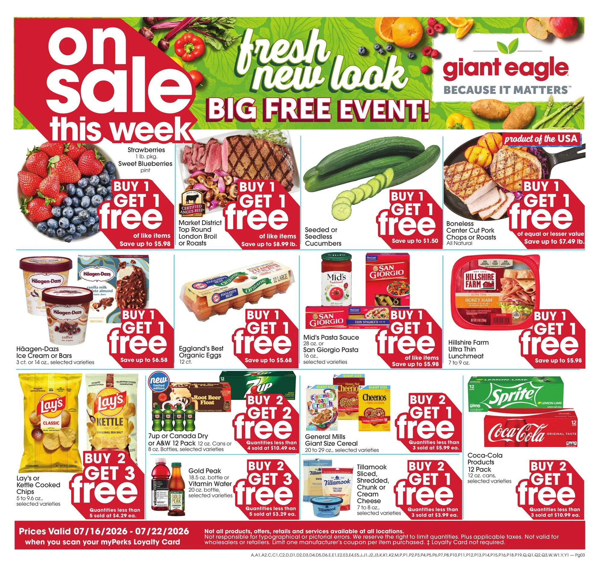 Giant Eagle Weekly Ad Deals July 23 - 29, 2026 - Image 2 July 16 - 22