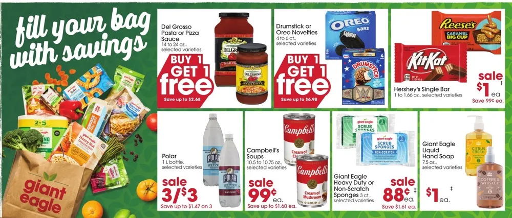 Giant Eagle Weekly Ad Deals July 23 - 29, 2026 - Image 1 July 23 - 29