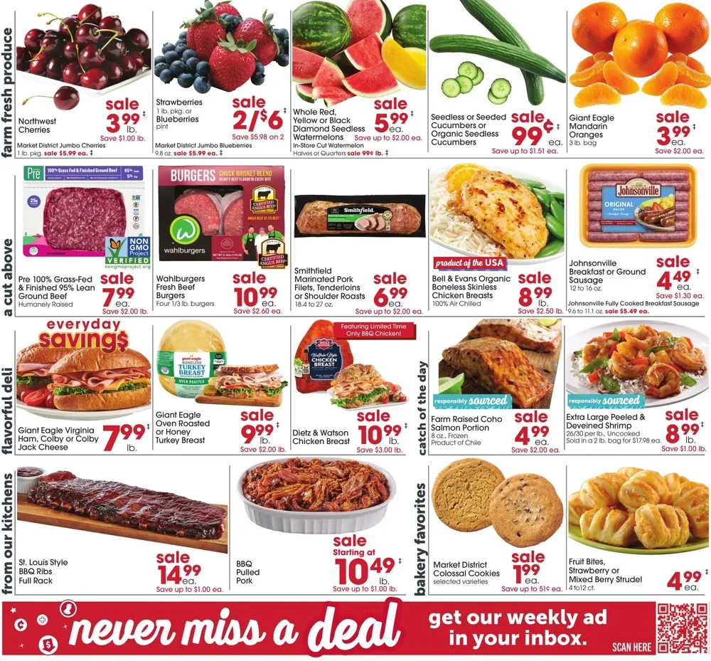 Giant Eagle Weekly Ad Deals July 23 - 29, 2026 - Image 2 July 23 - 29