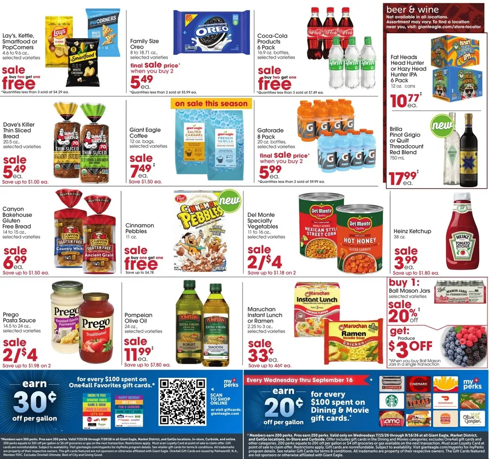 Giant Eagle Weekly Ad Deals July 23 - 29, 2026 - Image 2 July 23 - 29