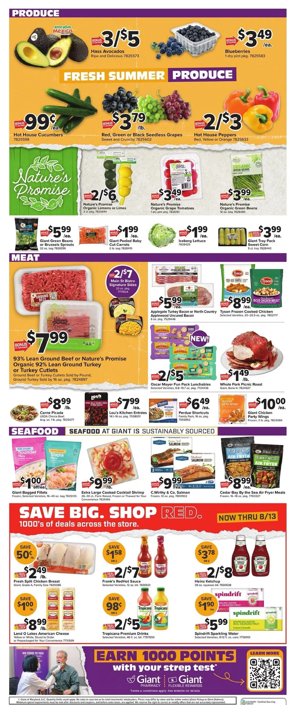 Giant Food Weekly Ad July 17 - 23, 2026 - Image 1 July 17 - 23
