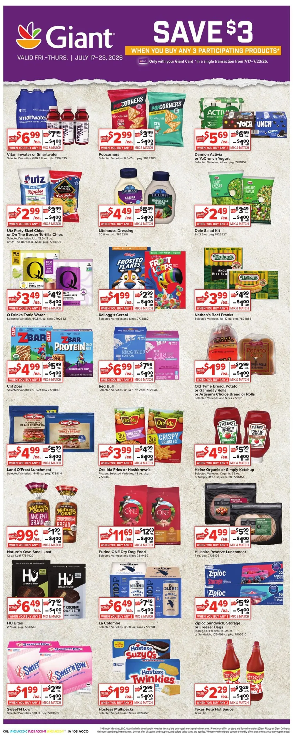 Giant Food Weekly Ad July 17 - 23, 2026 - Image 2 July 17 - 23