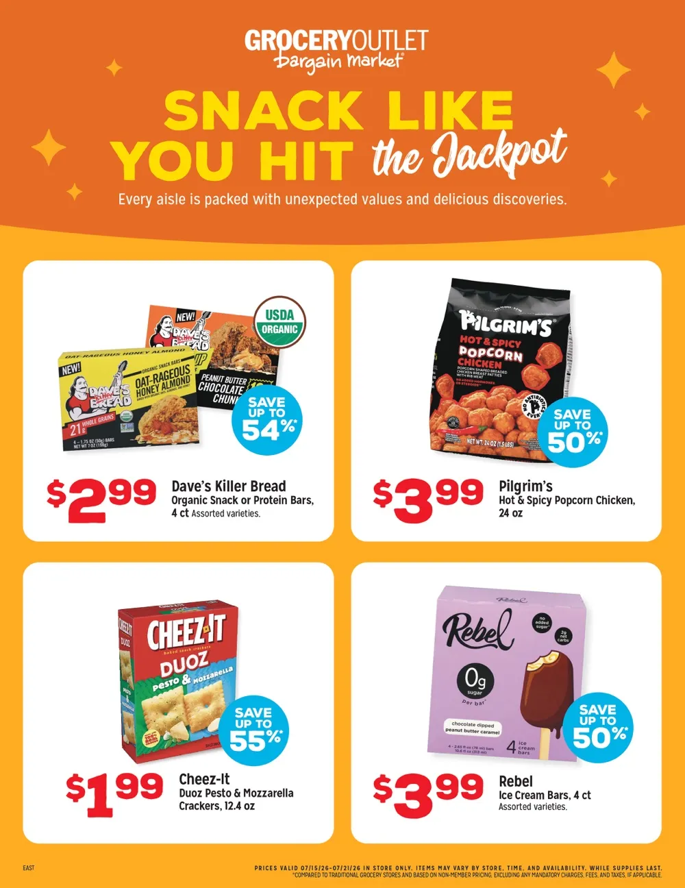 Grocery Outlet Weekly Ad July 22 - 28, 2026 - Image 1 July 15 - 21