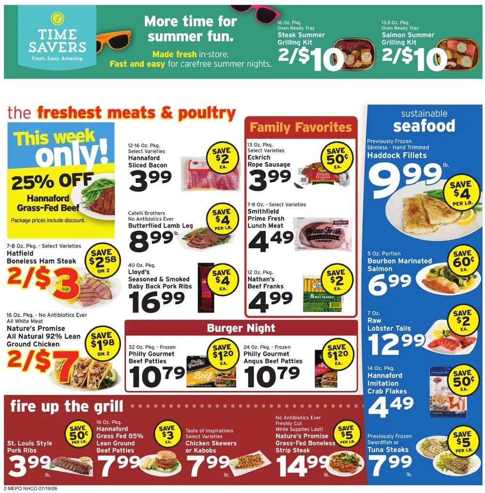 Hannaford Weekly Ad Deals July 19 - 25, 2026 - Image 2 July 19 - 25