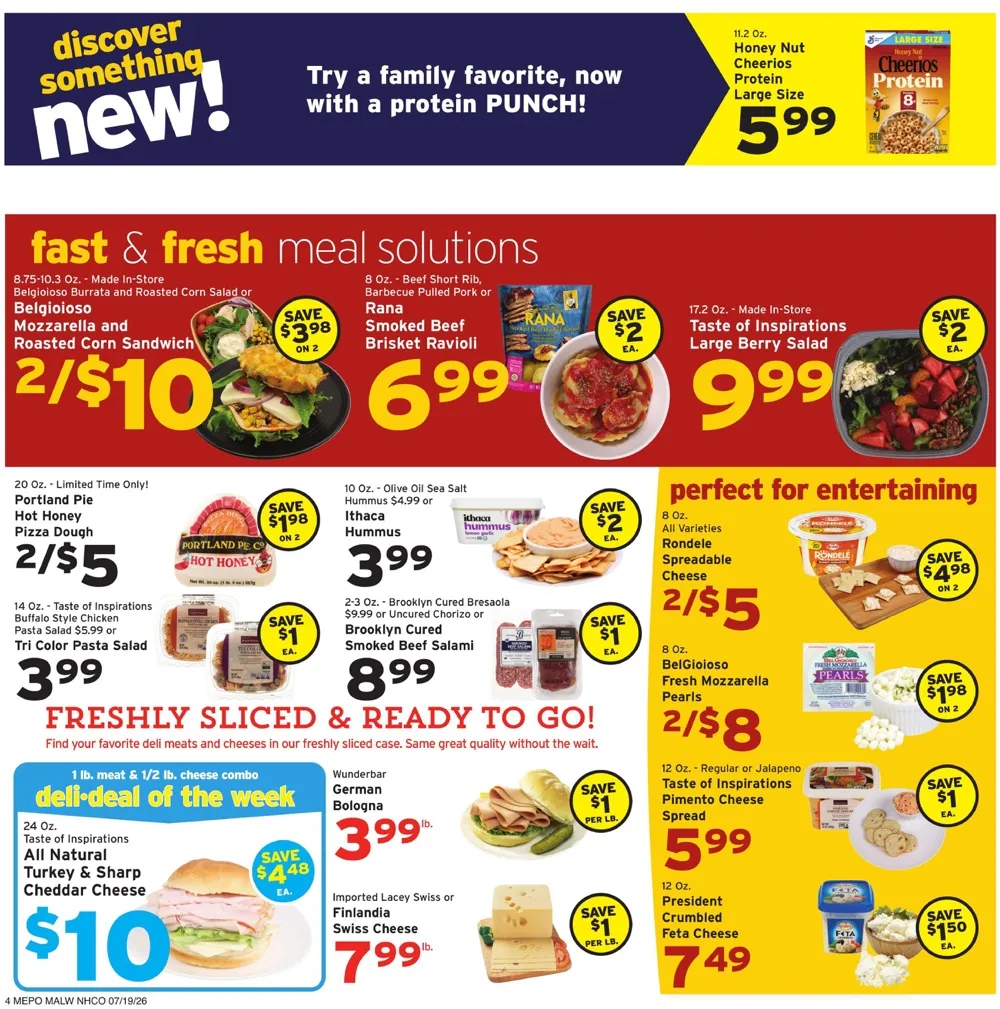 Hannaford Weekly Ad Deals July 19 - 25, 2026 - Image 2 July 19 - 25