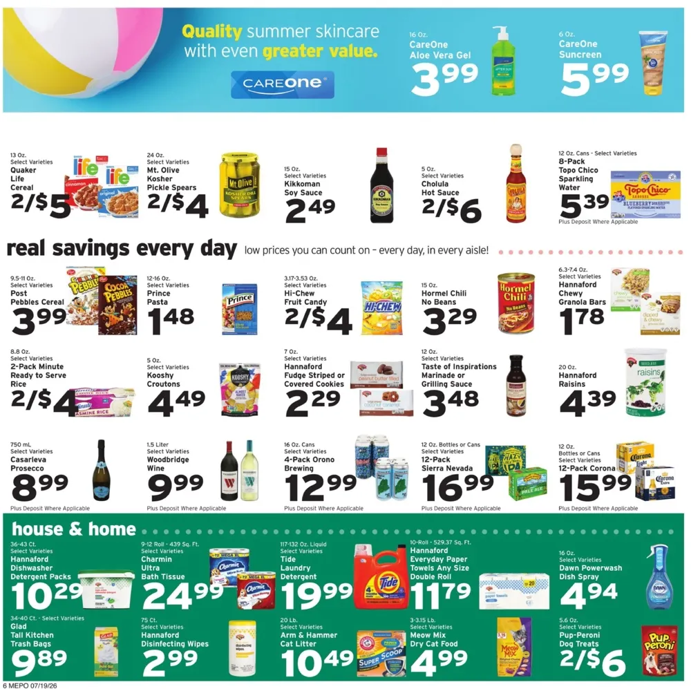 Hannaford Weekly Ad Deals July 19 - 25, 2026 - Image 2 July 19 - 25