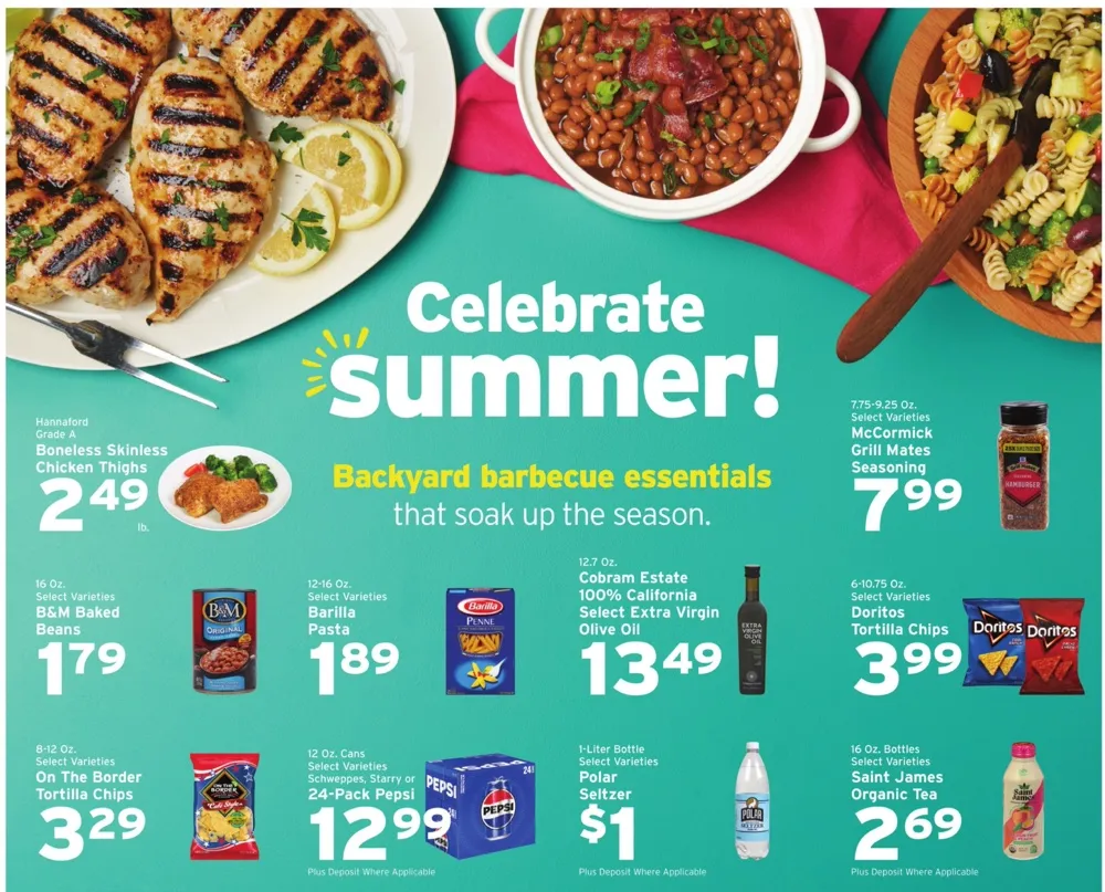 Hannaford Weekly Ad Deals July 19 - 25, 2026 - Image 1 July 19 - 25