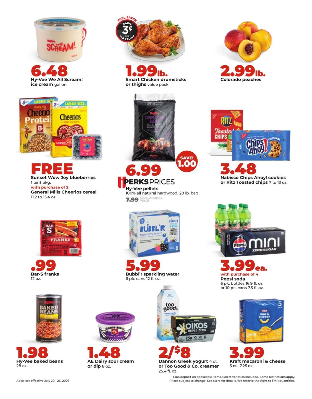 Hy-Vee Weekly Ad Deals July 20 - 26, 2026 - Image 2 July 20 - 26