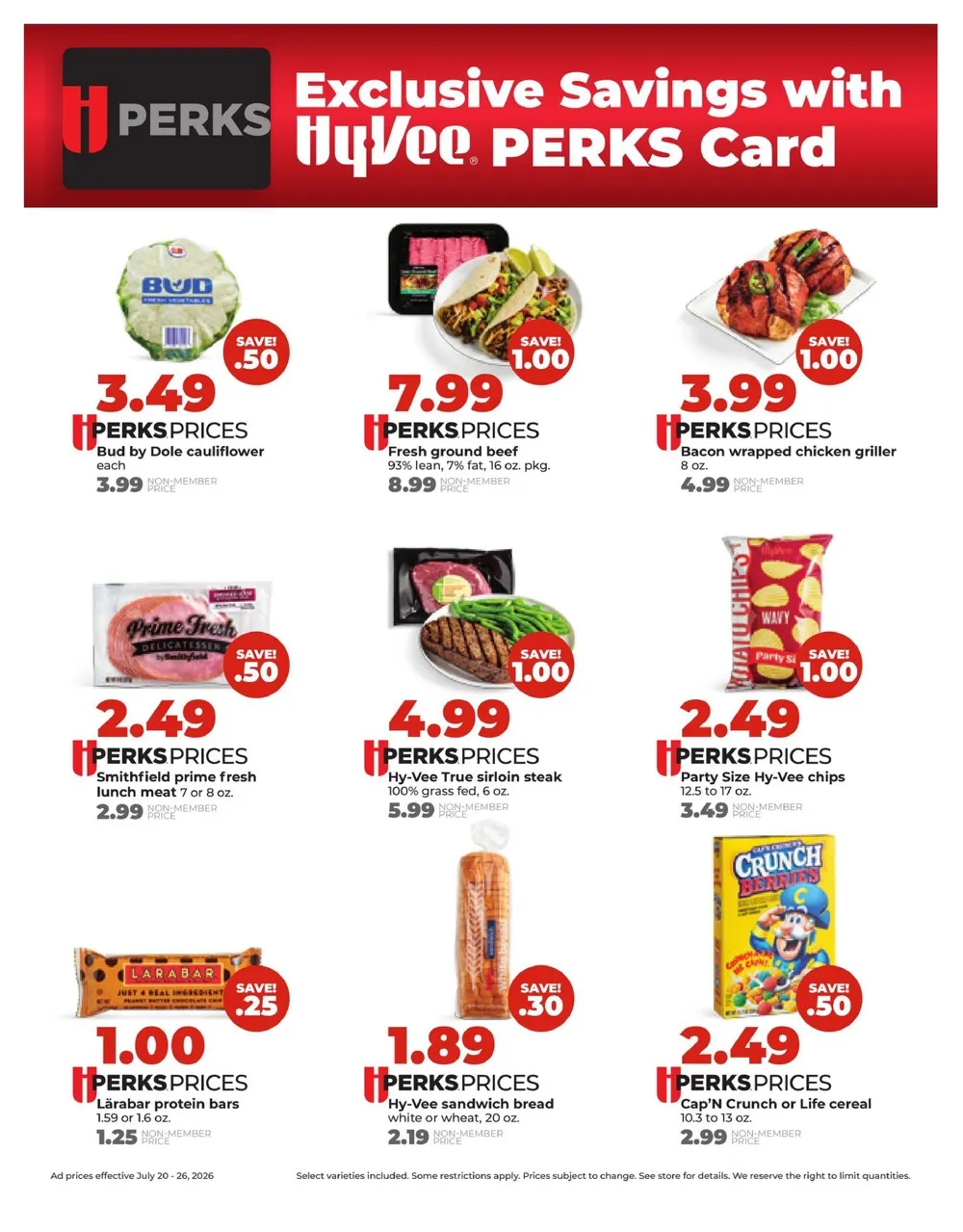 Hy-Vee Weekly Ad Deals July 20 - 26, 2026 - Image 3 July 20 - 26