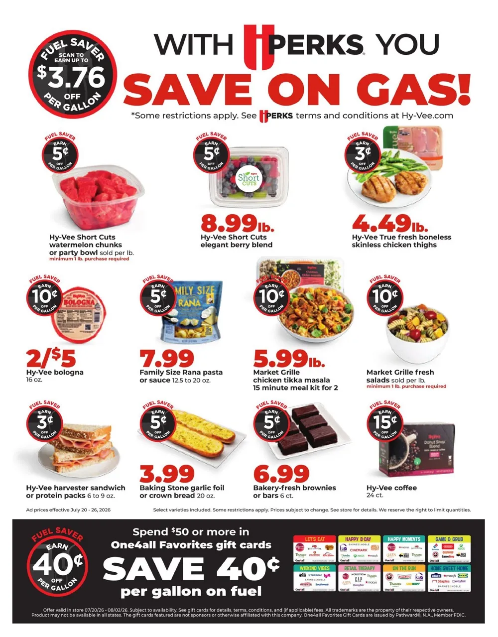Hy-Vee Weekly Ad Deals July 20 - 26, 2026 - Image 3 July 20 - 26