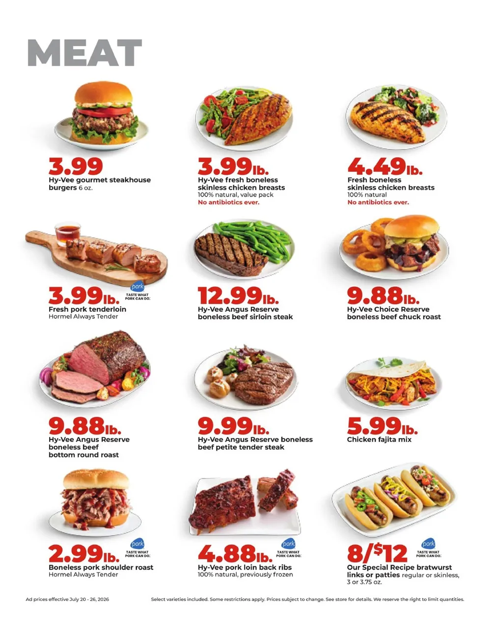 Hy-Vee Weekly Ad Deals July 20 - 26, 2026 - Image 2 July 20 - 26
