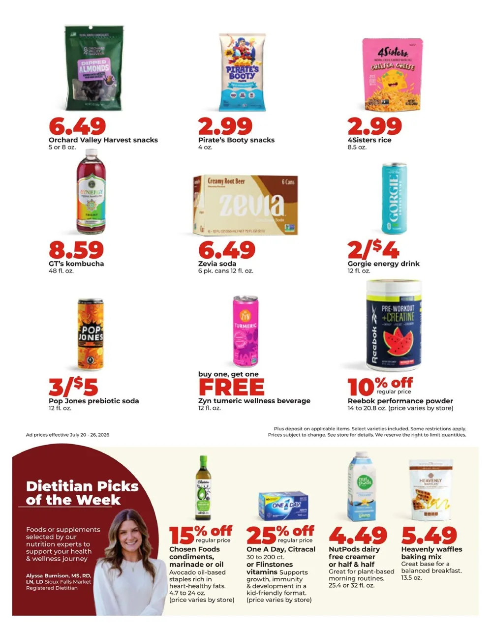 Hy-Vee Weekly Ad Deals July 20 - 26, 2026 - Image 2 July 20 - 26