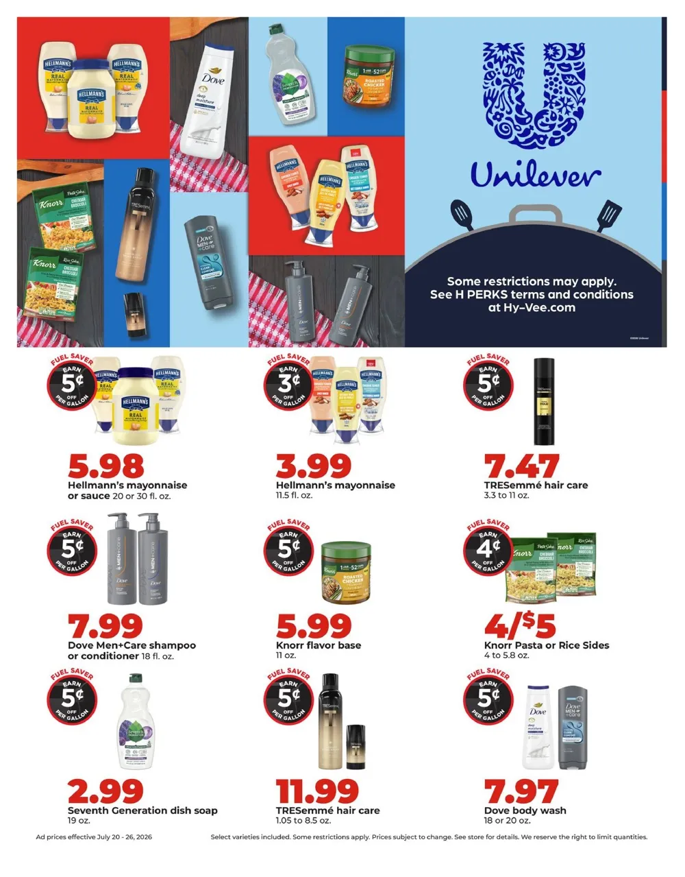 Hy-Vee Weekly Ad Deals July 20 - 26, 2026 - Image 2 July 20 - 26
