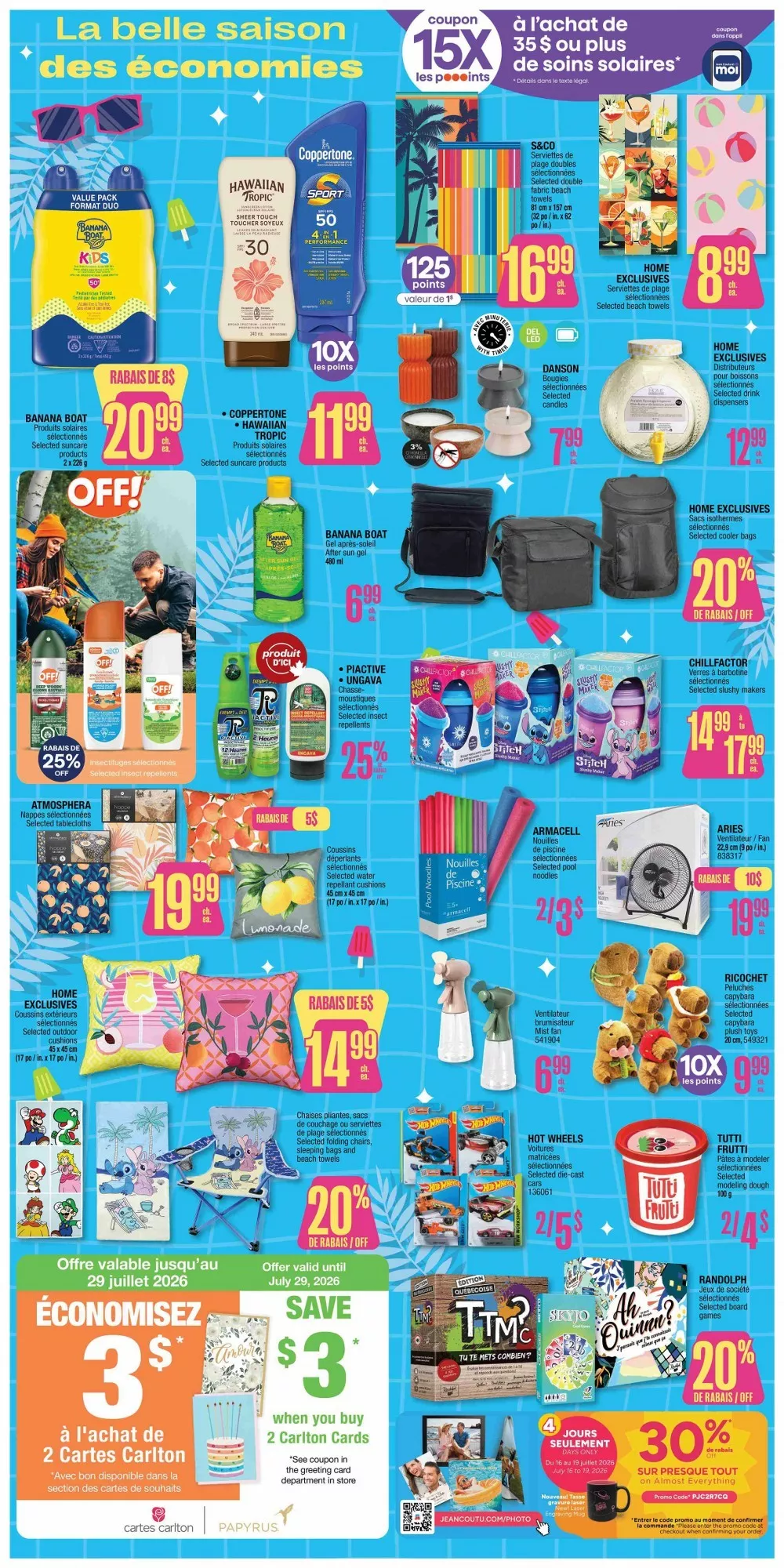 Jean Coutu Flyer July 23 - 29, 2026 - Image 1 July 16 - 22