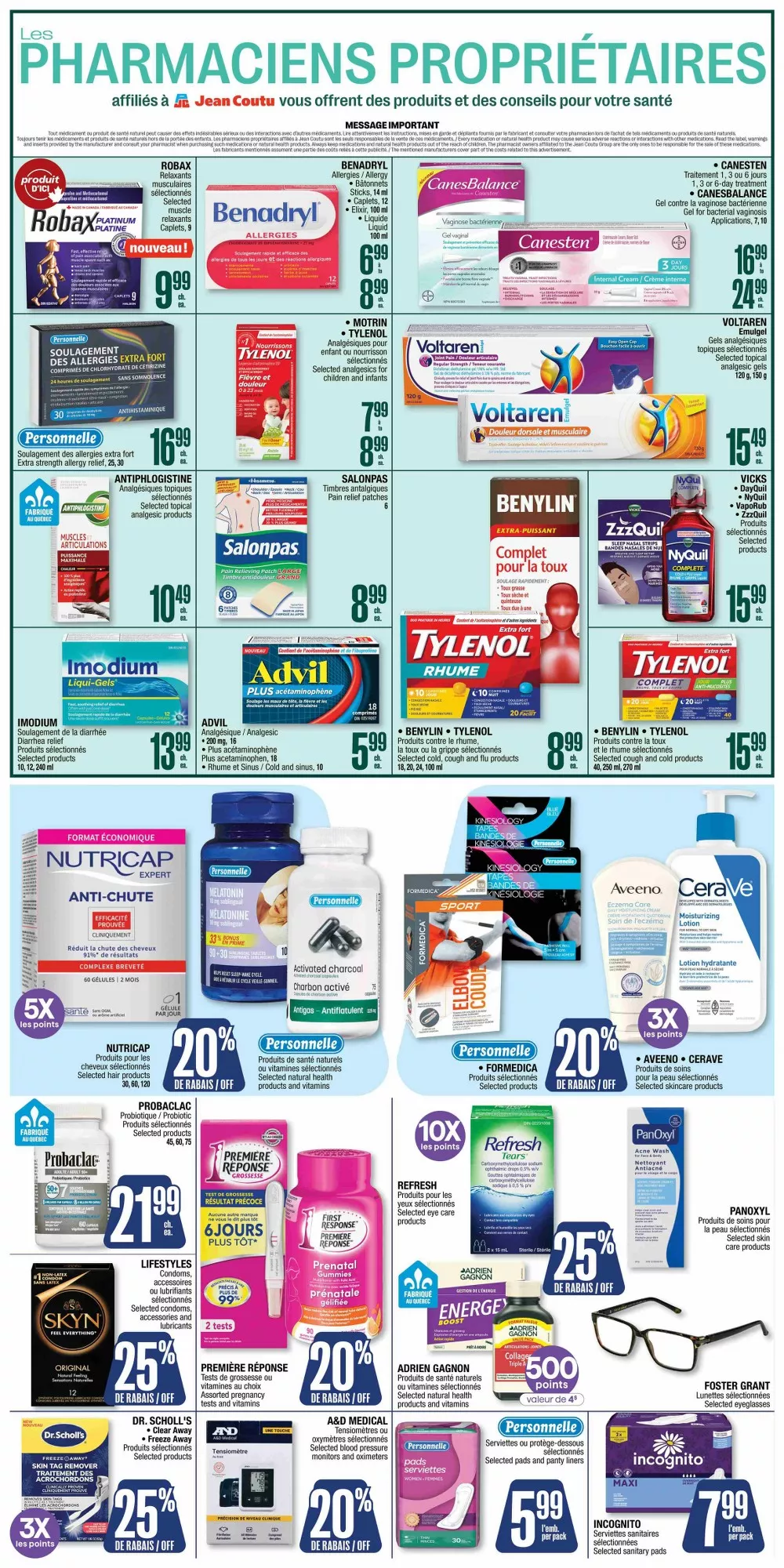 Jean Coutu Flyer July 23 - 29, 2026 - Image 1 July 23 - 29