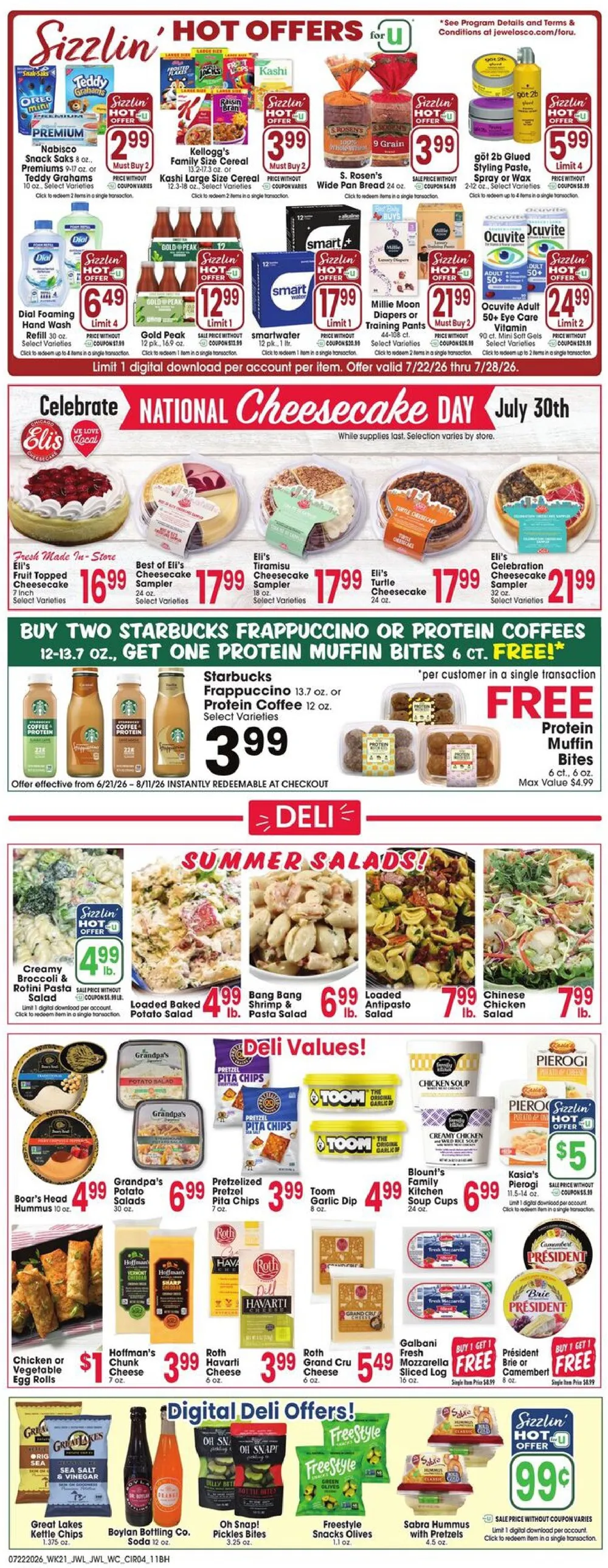 Jewel Osco Weekly Ad Deals July 22 - 28, 2026 - Image 2 July 22 - 28
