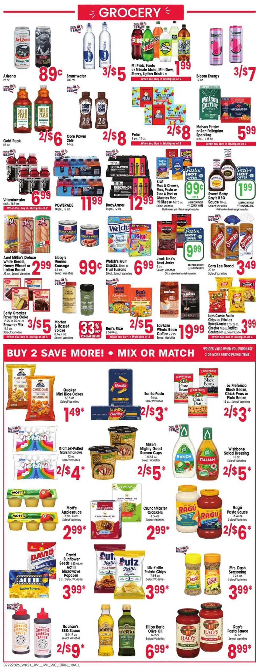 Jewel Osco Weekly Ad Deals July 22 - 28, 2026 - Image 2 July 22 - 28