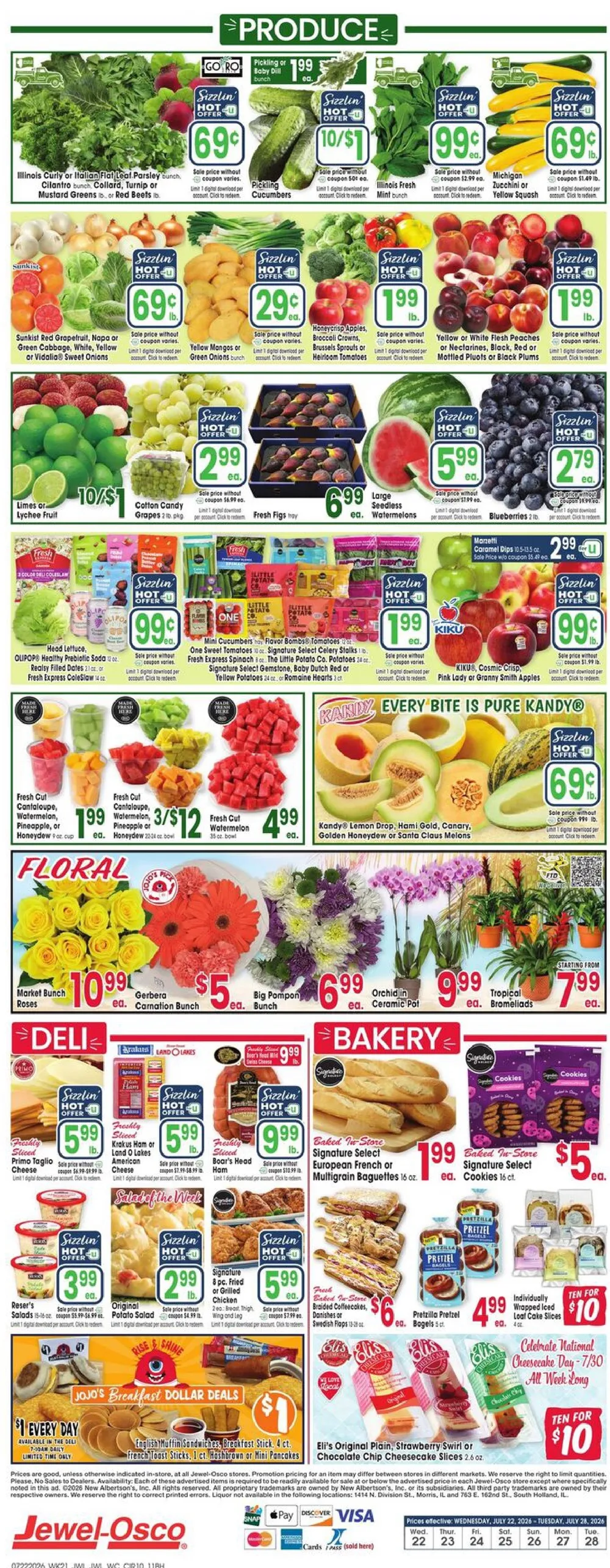 Jewel Osco Weekly Ad Deals July 22 - 28, 2026 - Image 2 July 22 - 28