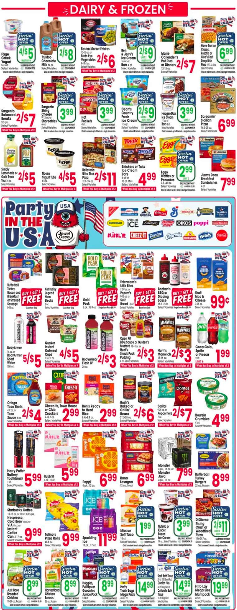 Jewel Osco Weekly Ad Deals July 22 - 28, 2026 - Image 1 July 15 - 21