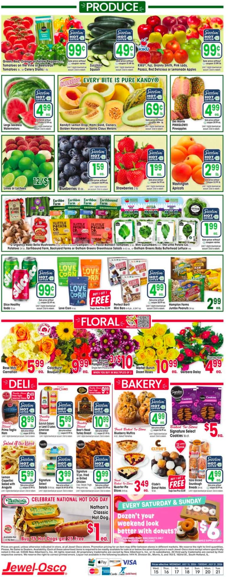 Jewel Osco Weekly Ad Deals July 22 - 28, 2026 - Image 2 July 15 - 21