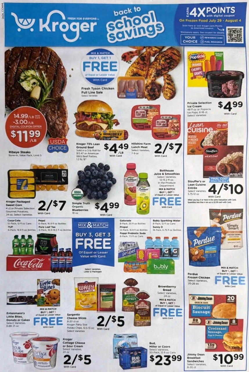 Kroger Weekly Ad Deals July 29 - August 4, 2026 - Image 1 July 29 - August 4