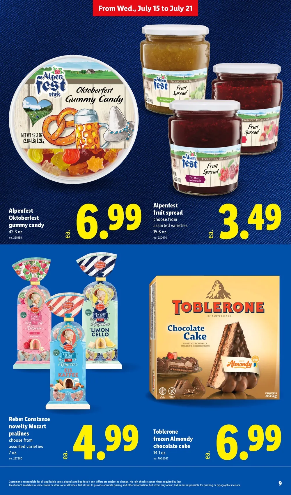 Lidl Weekly Ad Deals July 22 - 28, 2026 - Image 1 July 15 - 21