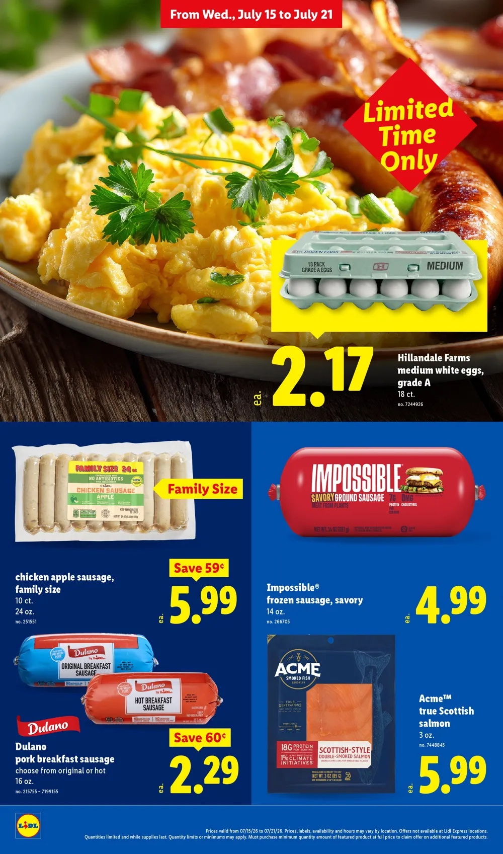 Lidl Weekly Ad Deals July 22 - 28, 2026 - Image 4 July 15 - 21
