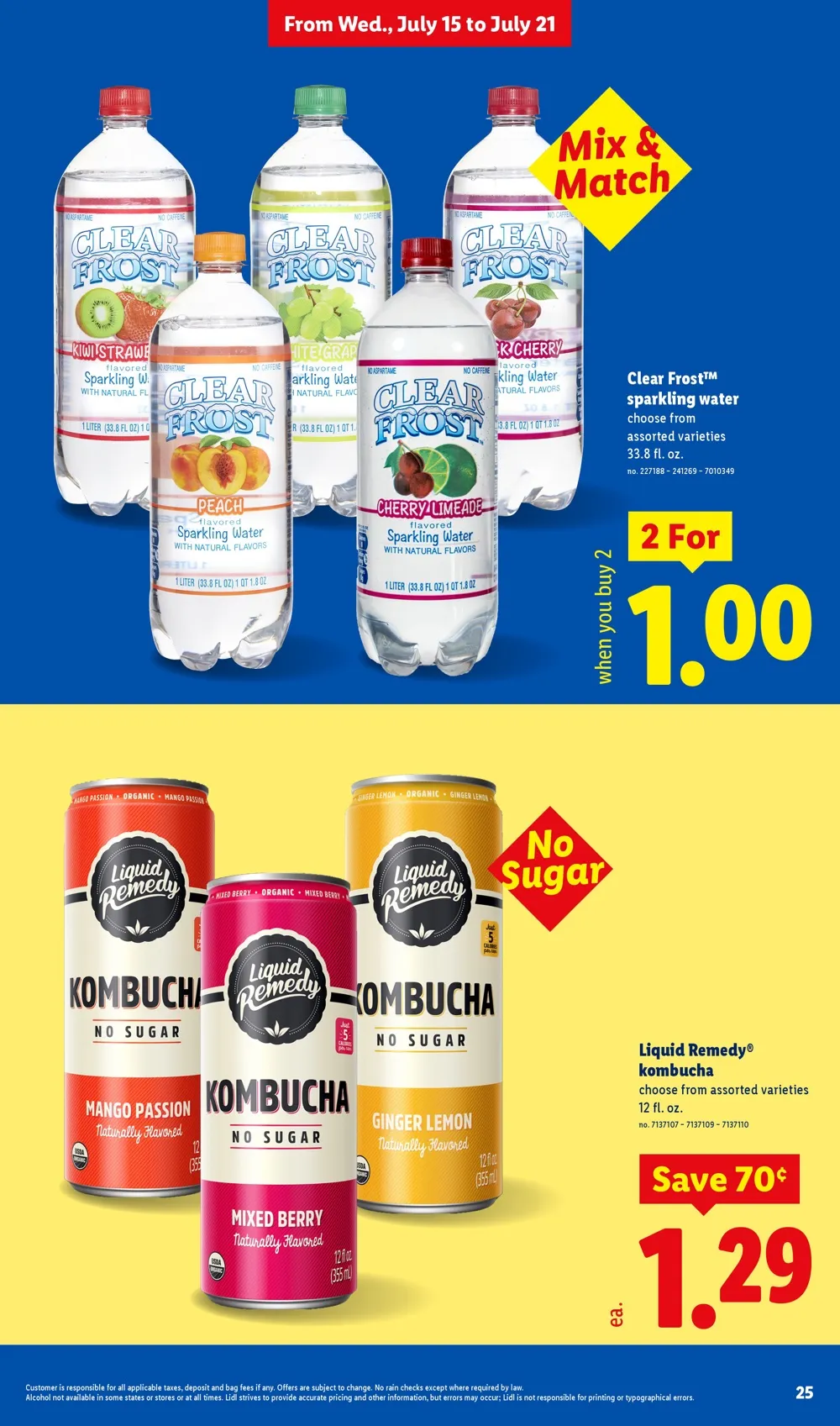 Lidl Weekly Ad Deals July 22 - 28, 2026 - Image 1 July 15 - 21