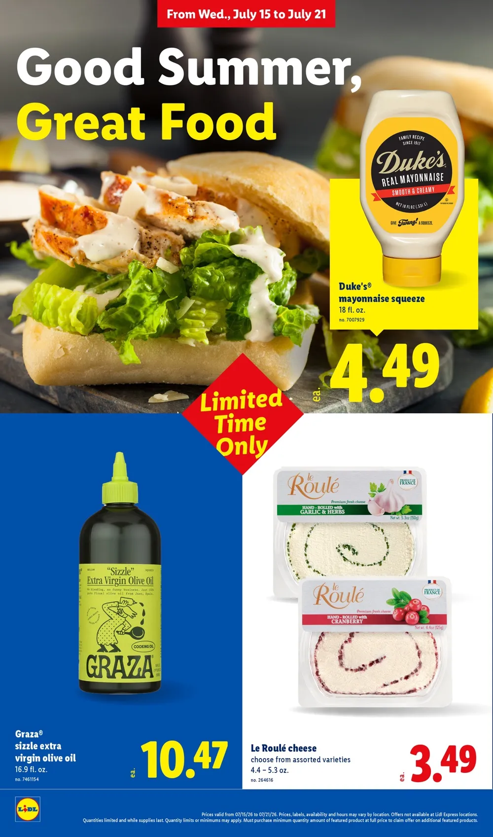 Lidl Weekly Ad Deals July 22 - 28, 2026 - Image 2 July 15 - 21