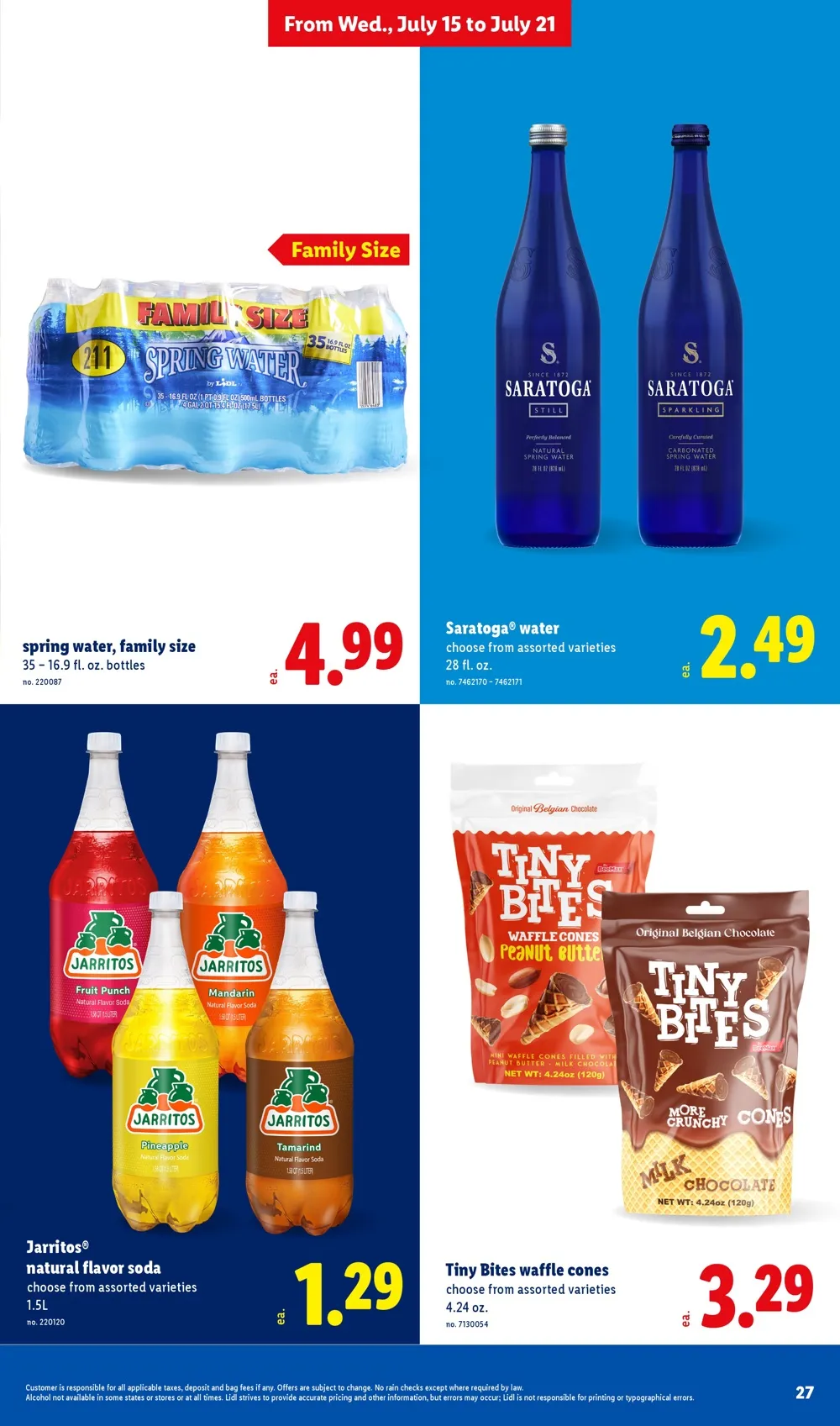 Lidl Weekly Ad Deals July 22 - 28, 2026 - Image 3 July 15 - 21